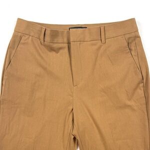 Banana Republic Tan Wide Leg Career Pants Size‎ 6 Flared Trousers